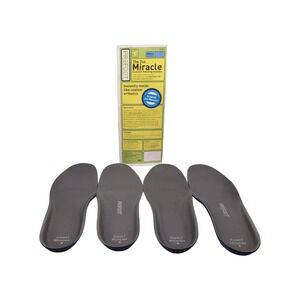 2 Pairs ProFoot 2 oz. Miracle Custom Molding Insoles Mens 8-13 Shoe Inserts NEW